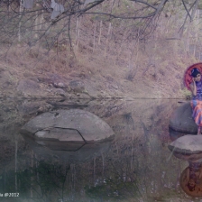 waiting the river... by Ginda Satria